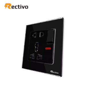Glass Border 5 Pin Socket