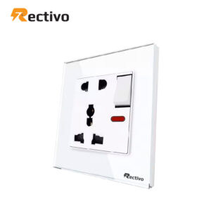 Glass Border 5 Pin Socket