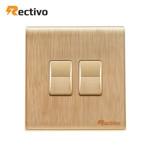 Rectivo 2 Gang Switch (Omega Series)