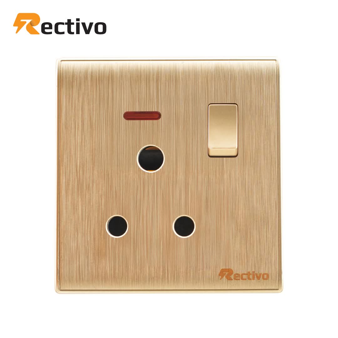 Rectivo 3 Pin Round Socket (Omega Series)