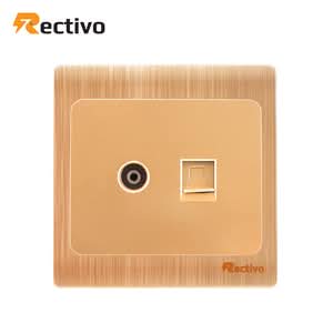 Rectivo Dish and Internet Socket (Vinta Series)