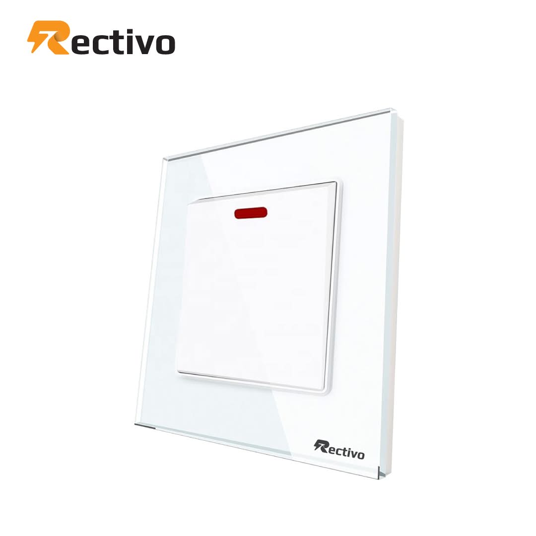 Rectivo Glass Border 45A DP Switch