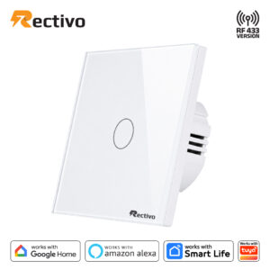 Rectivo 1 Gang WiFi Switch Touch and WiFi with RF